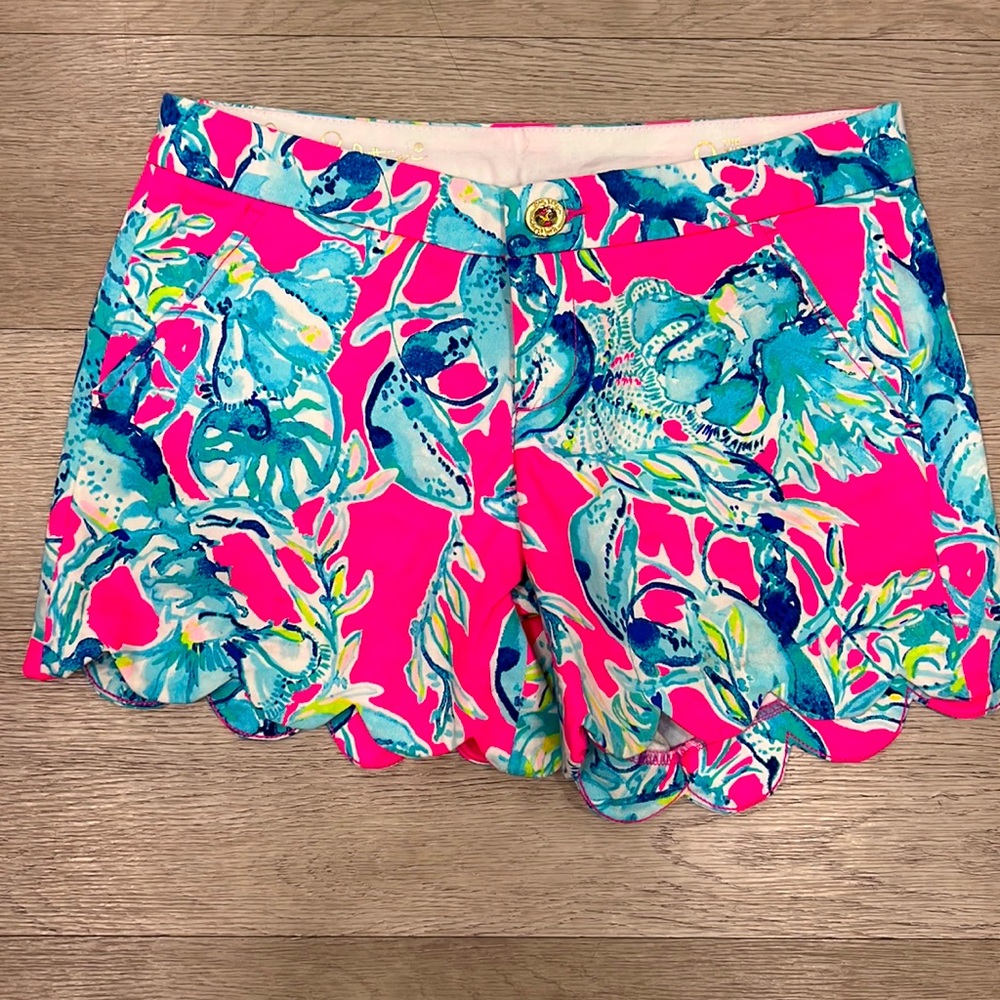 Lilly Pulitzer Buttercup Stretch 5” Short Size 0